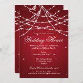 Koppels tonen rode rode doorsnede kaart (Voorkant / Achterkant)