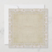 Koppels tonen Roestland Mason Jar Rozen Kaart (Achterkant)