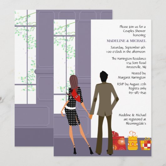 Koppels — Uitnodiging (Voorkant / Achterkant)