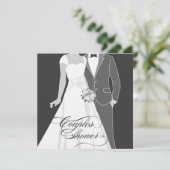 Koppels — Uitnodiging (Staand voorkant)