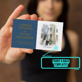 Koppels visitekaartje - Foto W Border Blue