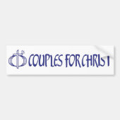 Koppels voor Christus-bumpersticker Bumpersticker (Voorkant)
