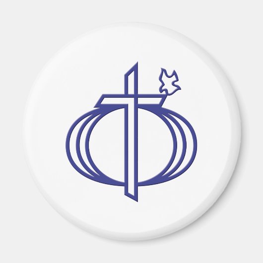 Koppels voor Christus Logo Magneet (Voorkant)