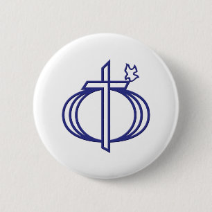 Koppels voor Christus Logo Ronde Button 5,7 Cm