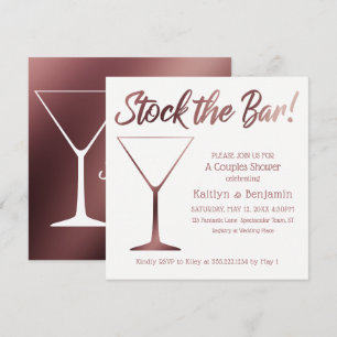 Koppels Voorraad de Bar Douche in Roos Gold Ombre Kaart