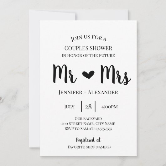 Koppelschoen Kaart (Voorkant)