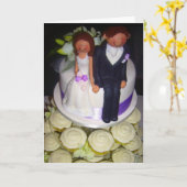 koppelt cupcake kaart (Gele Bloem)