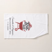 Koppelverbintenis BBQ-grillfeest Handdoek (Handdoek)