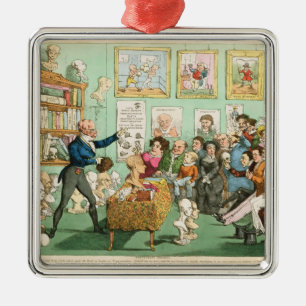 koppen en hersenen van kalveren; een farmacologisc metalen ornament