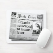 Koppen over organist muismat (Met muis)