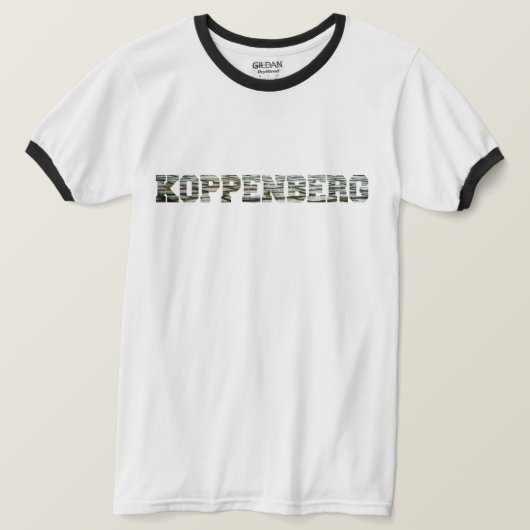 Koppenberg van de legendarische fietsrace t-shirt (Design voorkant)