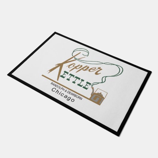 Kopper Kettle Restaurant, Chicago, IL Doormat Deurmat (Schuin)