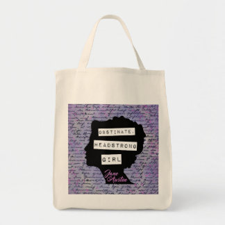 Koppig Eigengereid Meisje Trots & Vooroordeel Tote Bag