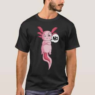 Koppige Axolotl Kinder Jongens Meisjes Vrouwen T-shirt