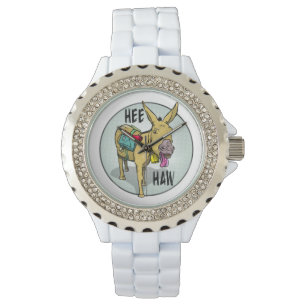 koppige ezel horloge