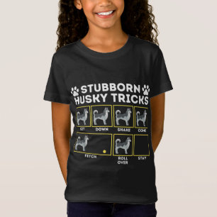 Koppige Husky Tricks - Siberische Husky Lover Sibe T-shirt