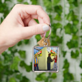 Koppige relatiepartner grappige cadeaus sleutelhanger (Hand)
