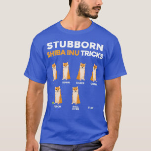 Koppige Shiba Inu Tricks Huisdier Training Hond Ei T-shirt