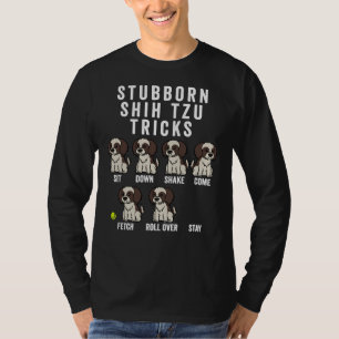 Koppige Shih Tzu Tricks 41 T-shirt