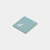 Kopse meeuw post-it® notes (Schuin)