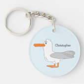 Kopse ontwerp gepersonaliseerd sleutelhanger (Voorkant)