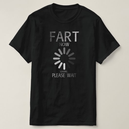 kopslag alstublieft wachten t-shirt (Design voorkant)