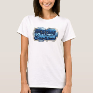Kopstoot RUSTIGE NUCHTERE GEZICHT Artistiek Motief T-shirt
