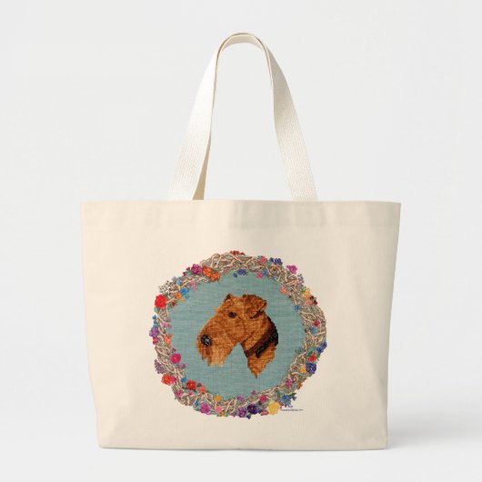 Kopstudie Grote Tote Bag (Voorkant)