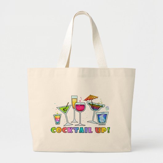 KOPTAIL UP GLASSES GROCERE OF CANVAS TAS (Voorkant)