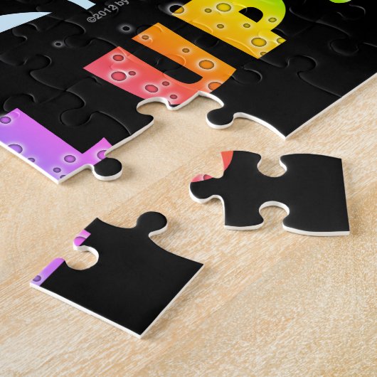 KOPTAIL VAN GLAZEN ZUIVEREN LEGPUZZEL (Zijkant)