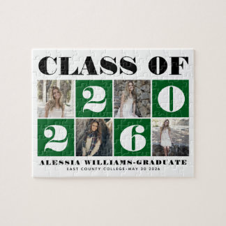 Koptekst Klasse van 2026 foto collage groen Legpuzzel