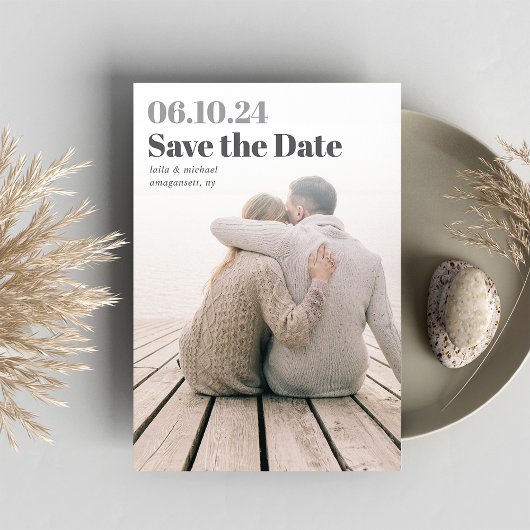 Koptekst | Moderne Verticale Volledige Foto Aankondiging