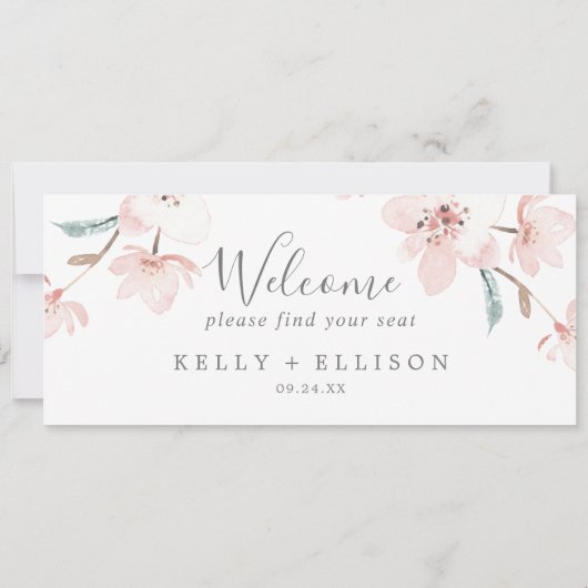 Koptekst van de lentescherry Blossom Hanging Seast (Achterkant)