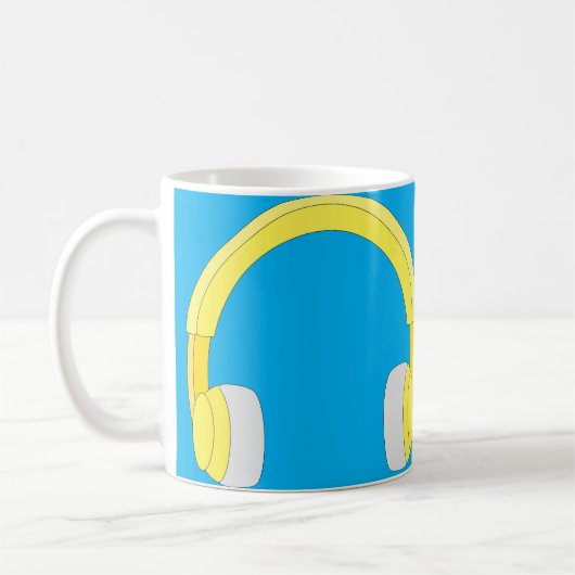 Koptelefoons Koffiemok (Links)