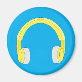 Koptelefoons Magneet (Voorkant)