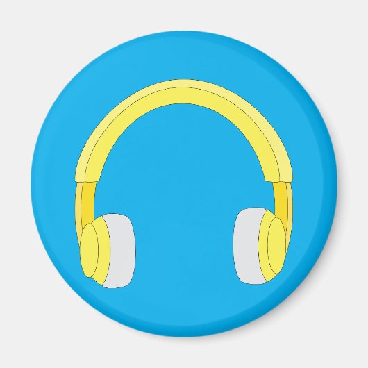 Koptelefoons Magneet (Voorkant)