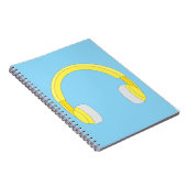 Koptelefoons Notitieboek (Rechterzijde)