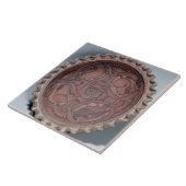 Koptisch bekertje, schilderd terracotta met zwemba tegeltje (Zijkant)