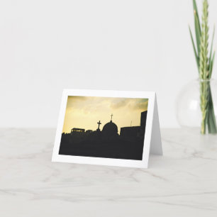 Koptisch Kaïro Feestdagen Kaart