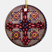 KOPTISCH KROSS KERAMISCH ORNAMENT (Voorkant)