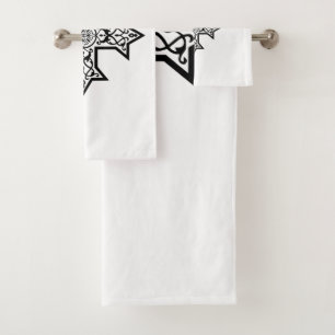 Koptisch kruis bad handdoek