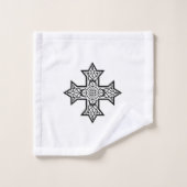 Koptisch kruis bad handdoek (Wasdoekje)