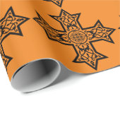 Koptisch kruis cadeaupapier (Rol Hoek)