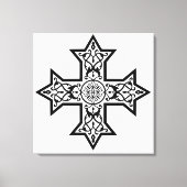 Koptisch Kruis Canvas Afdruk (Voorkant)