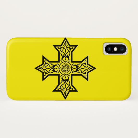Koptisch Kruis Case-Mate iPhone Case (Achterkant (horizontaal))
