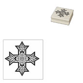 Koptisch Kruis Premium Kunstwerk Rubberstempel (Gestempeld)