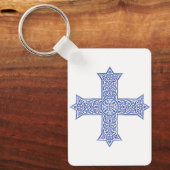 Koptisch kruis sleutelhanger (Voorkant)