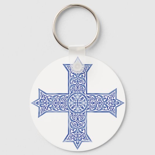 Koptisch kruis  sleutelhanger (Voorkant)