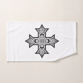 Koptisch kruisje bad handdoek (Handdoek)