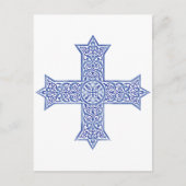 Koptisch kruisje briefkaart (Voorkant)